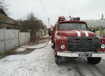 ФОТО: На Харьковщине при пожаре сгорел 43-летний мужчина - ГСЧС