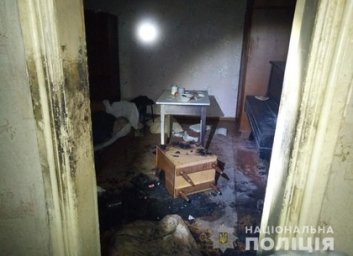 Смерть в огне: на пожарище найдет труп пенсионера (ФОТО)