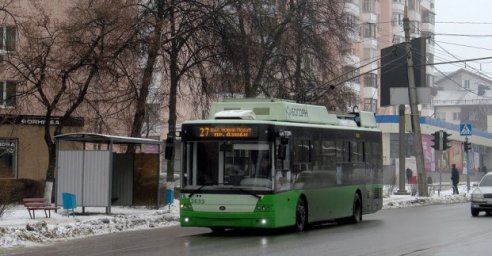 Троллейбус №27 в четверг и пятницу изменит маршрут движения