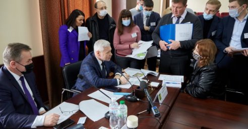 Игорь Терехов встретился с работниками завода имени Малышева