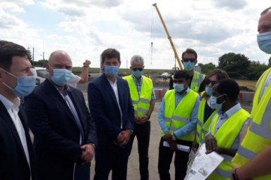 Продолжается ремонт автодороги государственного значения М-03 &laquo;Киев-Харьков-Довжанский&raquo;