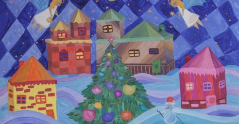 В художественной школе имени Репина пройдет новогодняя выставка