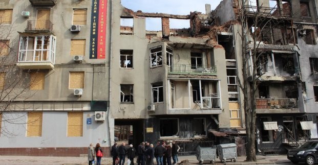
Три поврежденных дома в центре Харькова ждет повторная экспертиза
