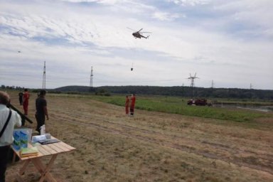 На Харьковщине прошли учения по ликвидации пожаров в лесах