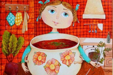 В &laquo;Бузке&raquo; открылась персональная выставка Дарьи Денисовой &laquo;Счастливая девушка&raquo;