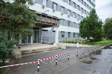 
В Харьковской областной травматологической больнице продолжаются восстановительные работы
