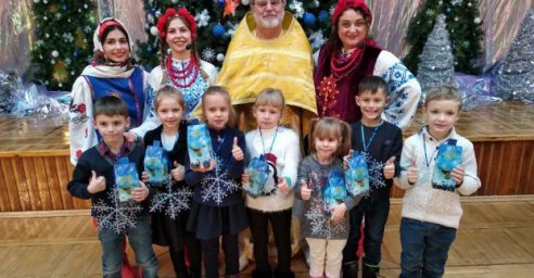 В Московском районе прошло новогоднее представление для детей