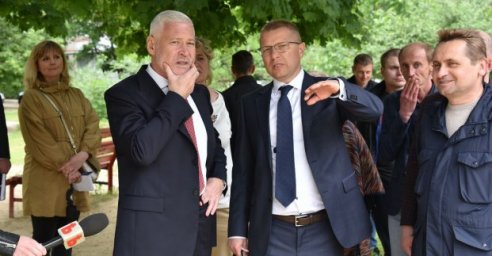 На проспекте Людвига Свободы создадут современную зону отдыха