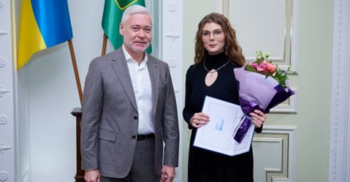 Игорь Терехов наградил лауреатов ежегодной премии городского совета