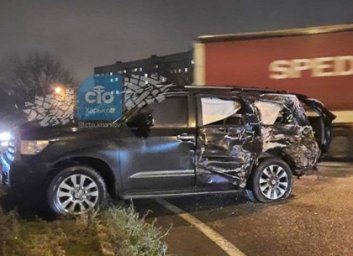 ВИДЕО, ФОТО: на Окружной возле Рогани &ndash; ДТП с фурой и тремя легковушками (Патрульная полиция)