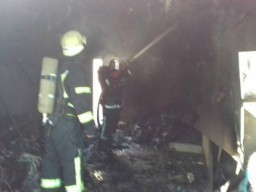 В Николаеве спасатели вынесли мужчину из горящего гаража (ФОТО)