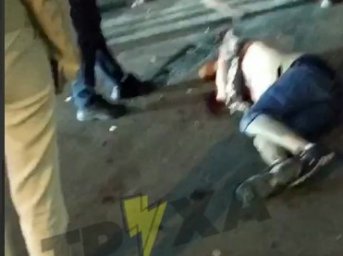 Кровавая разборка между арабами на Пушкинской (Telegram)