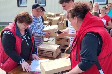 Еще более 100 тонн гуманитарной помощи получили жители Харьковщины