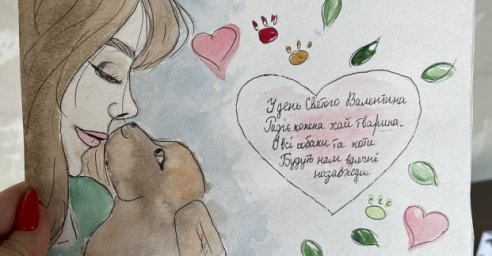 Харьковчане прислали открытки и подарки животным из приюта