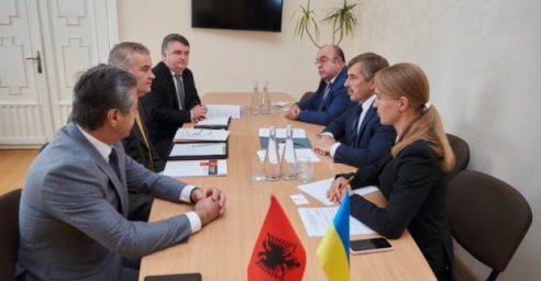 Александр Новак встретился с делегацией из Албании