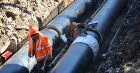 &laquo;Харьковские тепловые сети&raquo; перекладывают трубопроводы в центре города