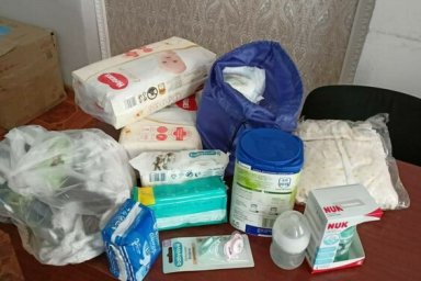 Чугуевской громаде передали гуманитарную помощь для малышей