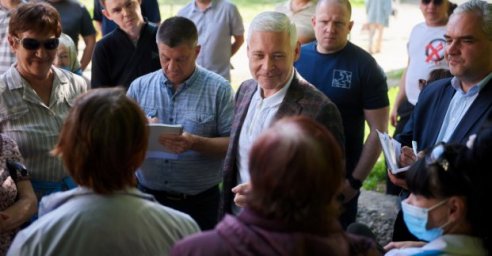 Игорь Терехов встретился с жителями Салтовки