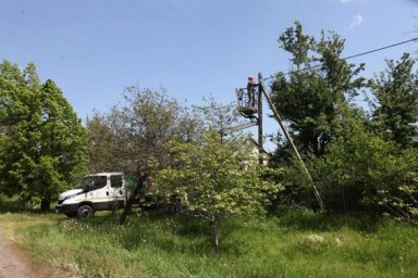 
В Чугуевском районе к сети подключили еще один населенный пункт
