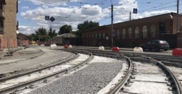 Завершается реконструкция перекрестков на улице Гольдберговской