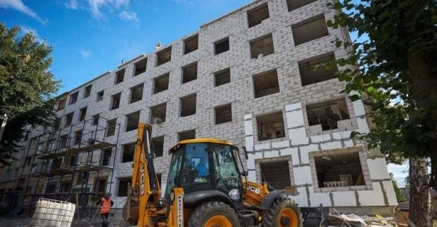 
В Харькове работают над восстановлением жилищного фонда
