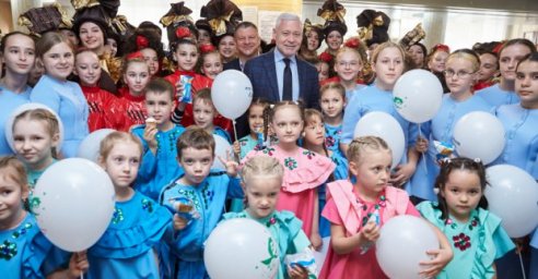 Игорь Терехов поздравил с праздником детей льготных категорий