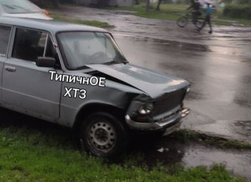 ДТП на ХТЗ: итог дуэли Жигулей - двое в больнице (ФОТО)