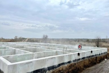 В Малиновке продолжается реконструкция очистных сооружений