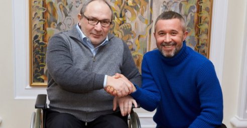 Геннадий Кернес встретился с Сергеем Бабкиным