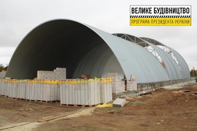 Общие строительные работы на ФОКе в Люботине должны завершить до конца года