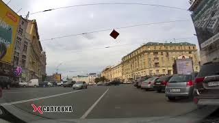 ДТП: торпедирована иномарка в центре города - запись момента аварии (ВИДЕО)