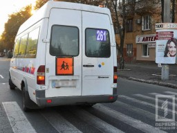 В Кривом Роге маршрутка сбила подростка на зебре (ФОТО)