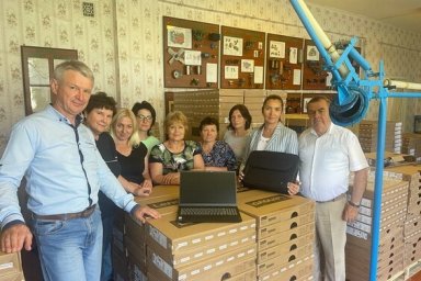 
Учителям Харьковской области передали около 600 ноутбуков от ЮНИСЕФ
