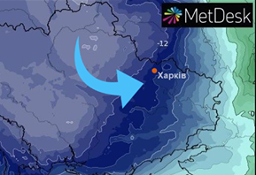 В области прогнозируют резкое снижение температуры воздуха