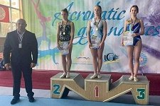 Руслана Кваченко завоевала &laquo;бронзу&raquo; чемпионата Украины по прыжкам на акробатической дорожке
