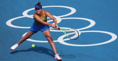 Элина Свитолина впервые вышла в полуфинал Олимпиады