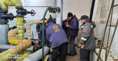 «Харьковские тепловые сети» продолжают работать в круглосуточном режиме
