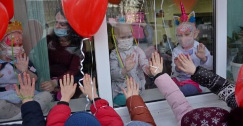 В Харькове организовали праздник для онкобольных детей