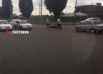 ДТП: сбит мотоциклист (ФОТО)