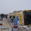 В Харьков пришла зима: автобус на боку и тонны соли для дорог 0
