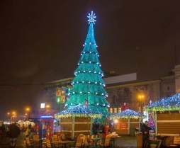 Где в Харькове официально открылась главная городская елка: фото-факты