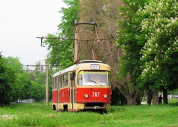 На Салтовке трамваи изменили маршруты