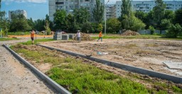 В Харькове реконструируют школьные стадионы