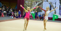 В Харькове проходит всеукраинский фестиваль по художественной гимнастике «Юные грации»