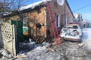 Ситуація на Харківщині станом на 10 лютого: атаки БпЛА по Харкову, шестеро постраждалих, серед них &mdash; діти