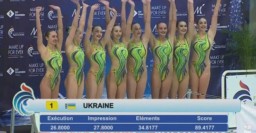 Харьковские синхронистки завоевали медали на первом этапе Мировой серии