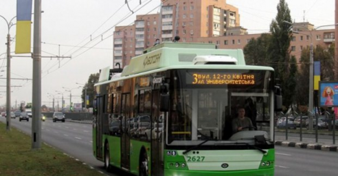 В субботу несколько троллейбусов временно изменят маршрут