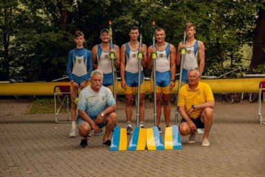 Українська команда з академічного веслування виборола «бронзу» чемпіонату Європи
