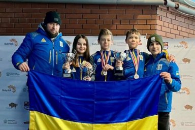 Конькобежцы Харьковской области получили награды международных соревнований по шорт-треку