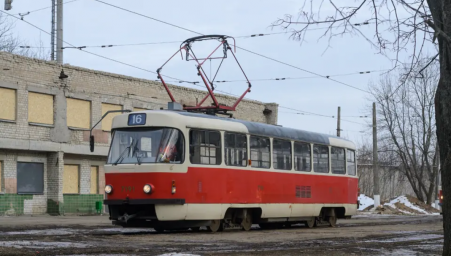 В Харькове 17 февраля не будут курсировать трамваи №1, 7 и 16: введут временные автобусы